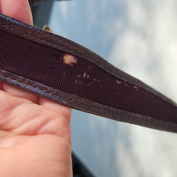 The Sak Pink Label Y2K Shoulder Bag - Pebbled Leather in Metallic Plum Color - Picture 11 of 16